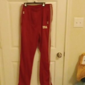 Tommy Hilfiger Joggers with Zippers U.S.A Ski Team addition